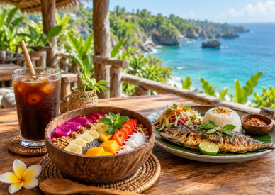 Nusa Penida’da ne yenir? Kuzey kıyısında restoran ve kahve