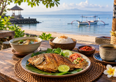 Sanur’da ne yenir? Yerel balık, gelato ve sahil kahvesi